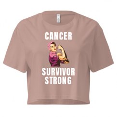 Ladies Festival Cali Crop Top Tee