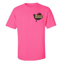 Unisex Ultra Cotton Safety Neon Crewneck Tee