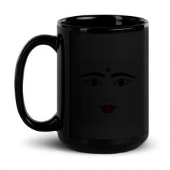 15oz Black Glossy Mug