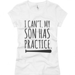 Ladies Slim Fit Basic Promo Jersey Tee