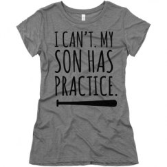 Ladies Slim Fit Super Soft Triblend Tee