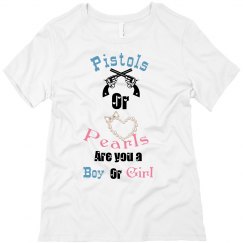 Pistols Or Pearls Short Sleeve Women's