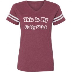 My Culty Shirt  burgundy