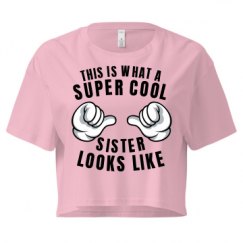 Ladies Festival Cali Crop Top Tee