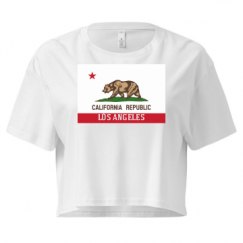 Ladies Festival Cali Crop Top Tee