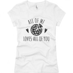 Ladies Slim Fit Basic Promo Jersey Tee