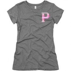 Ladies Slim Fit Super Soft Triblend Tee