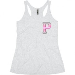 Ladies Slim Fit Super Soft Racerback Triblend Tank