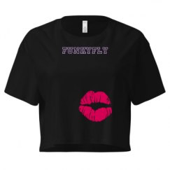 Ladies Festival Cali Crop Top Tee