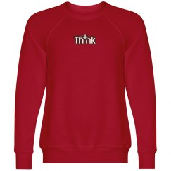 Think Positive Men's Crew Neck Sweatshirt