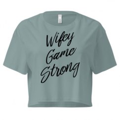 Ladies Festival Cali Crop Top Tee