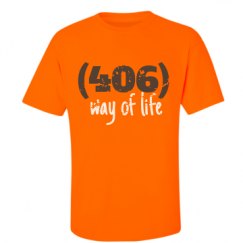 Unisex Ultra Cotton Safety Neon Crewneck Tee