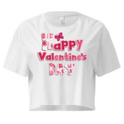 Ladies Festival Cali Crop Top Tee