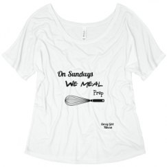 Ladies Flowy Slouchy Tee