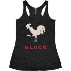 Ladies Slim Fit Super Soft Racerback Triblend Tank