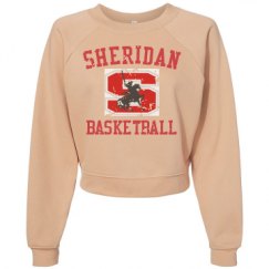 Women's Raglan Pullover Fleece