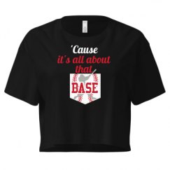 Ladies Festival Cali Crop Top Tee