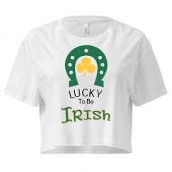 Ladies Festival Cali Crop Top Tee