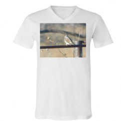 Unisex V-Neck Jersey Tee