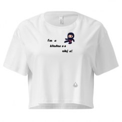 Ladies Festival Cali Crop Top Tee