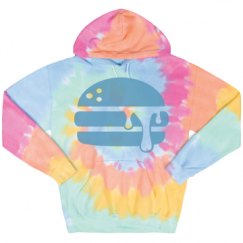 Unisex Tie-Dye Fleece Hoodie