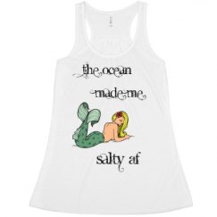 Ladies Flowy Racerback Tank