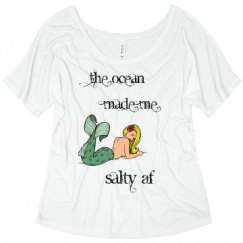 Ladies Flowy Slouchy Tee