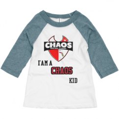 Toddler 3/4 Sleeve Raglan Tee