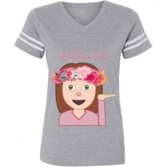 Ladies Relaxed Fit Vintage Sports Tee