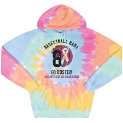 Unisex Tie-Dye Fleece Hoodie