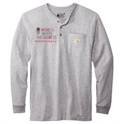 Unisex Carhartt Long Sleeve Henley Tee