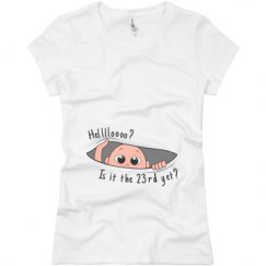 Ladies Slim Fit Basic Promo Jersey Tee