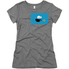 Ladies Slim Fit Super Soft Triblend Tee