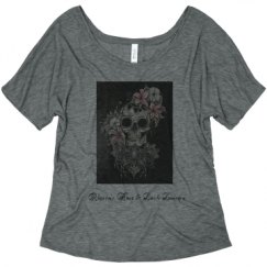 Ladies Flowy Slouchy Tee