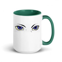 15oz Ceramic Mug with Color Inside