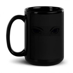 15oz Black Glossy Mug