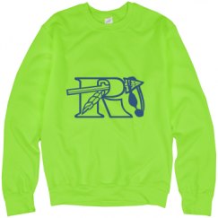 Unisex Neon Crewneck Sweatshirt