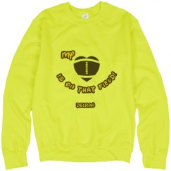 Unisex Neon Crewneck Sweatshirt