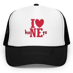 I ❤ Nebraska Honeys on my Hat