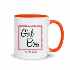 11oz Ceramic Mug with Color Inside