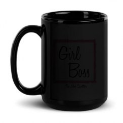 15oz Black Glossy Mug