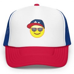emoji 4th of july hat