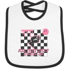 Infant Contrast Trim Bib