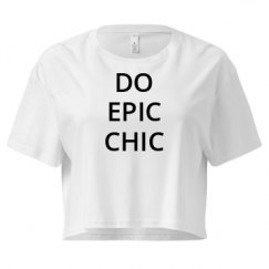 Ladies Festival Cali Crop Top Tee