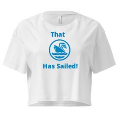 Ladies Festival Cali Crop Top Tee