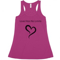 Ladies Flowy Racerback Tank