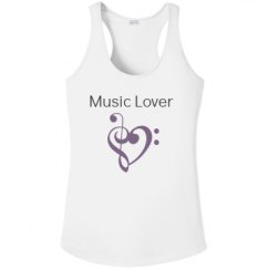 Ladies Athletic Performance Racerback Tank