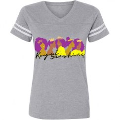 Ladies Relaxed Fit Vintage Sports Tee