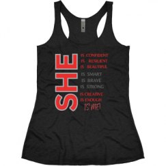 Ladies Slim Fit Super Soft Racerback Triblend Tank