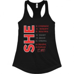 Ladies Slim Fit Racerback Tank Top